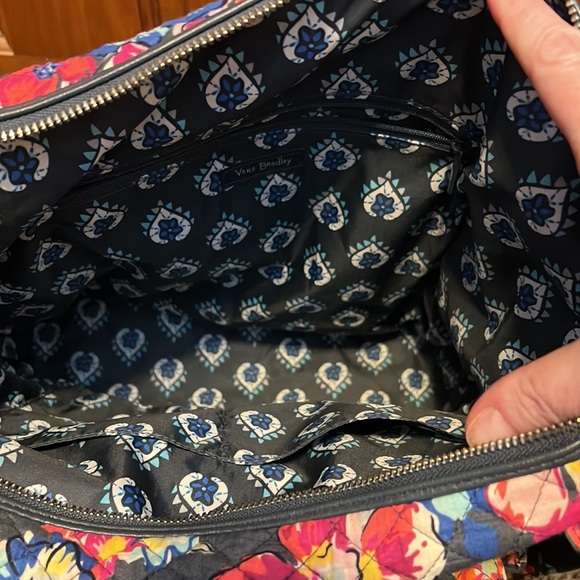 Vera Bradley Tote in Breast Cancer Awareness Print - Picture 5 of 9